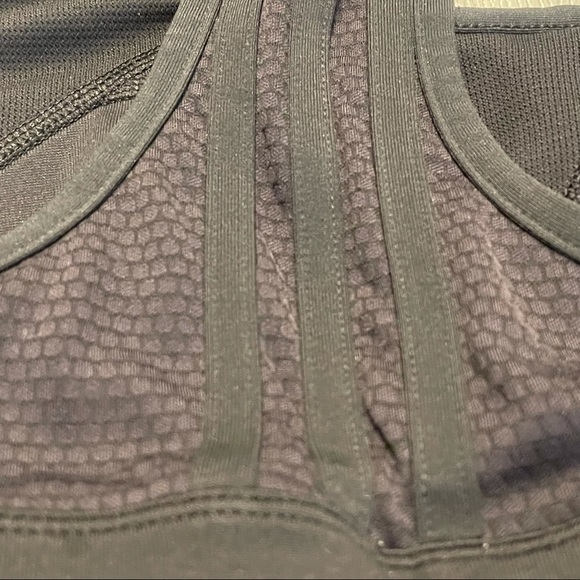 ADIDAS Black Racerback Sports Bra - Picture 6 of 7